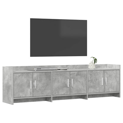 Televizní Skříň 168 X 33 X 47 Cm Betonově Šedá Kompozitní Dřevo