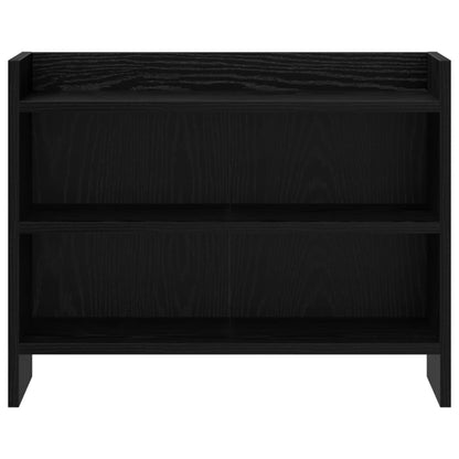 Televizní Skříň 60 X 33 X 47 Cm Černý Dub Kompozitní Dřevo