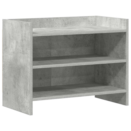 Televizní Skříň 60 X 33 X 47 Cm Betonově Šedá Kompozitní Dřevo