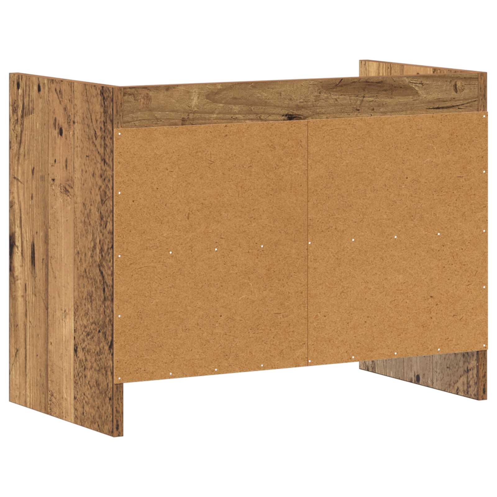 Televizní Skříň 60 X 33 X 47 Cm Staré Dřevo Kompozitní Dřevo