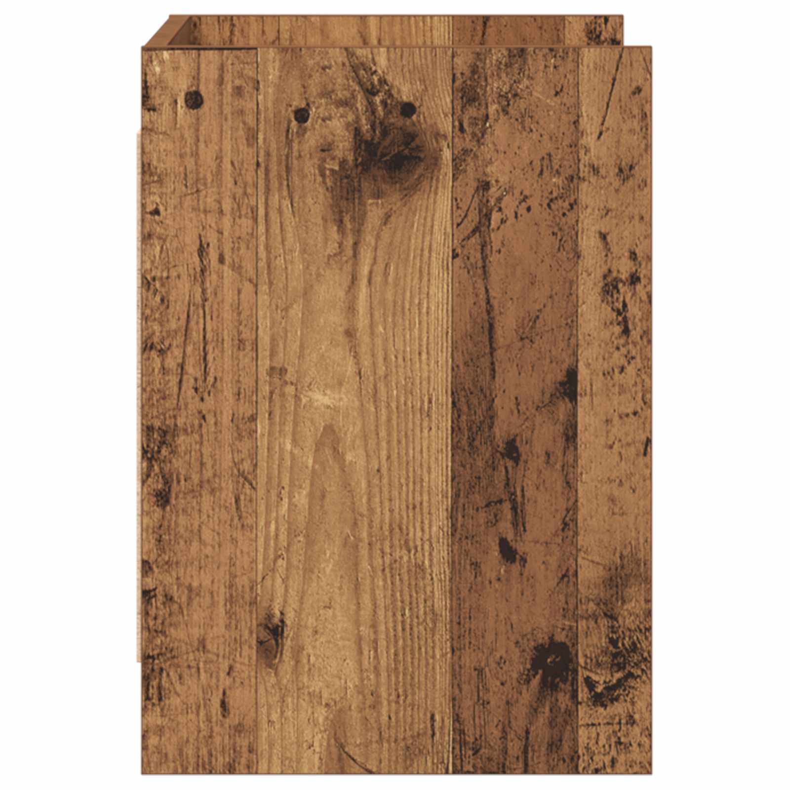 Televizní Skříň 60 X 33 X 47 Cm Staré Dřevo Kompozitní Dřevo