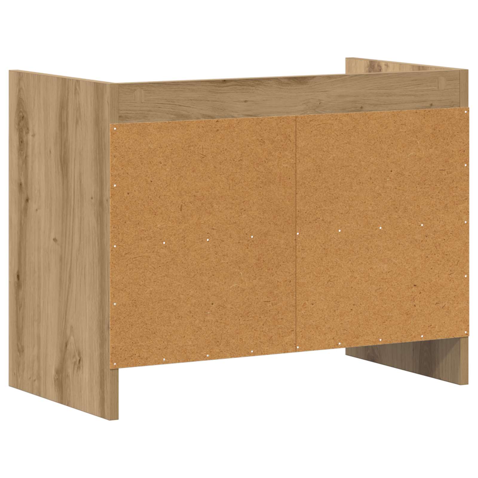 Televizní Skříň 60 X 33 X 47 Cm Dub Artisan Kompozitní Dřevo