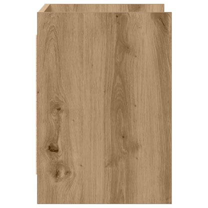 Televizní Skříň 60 X 33 X 47 Cm Dub Artisan Kompozitní Dřevo