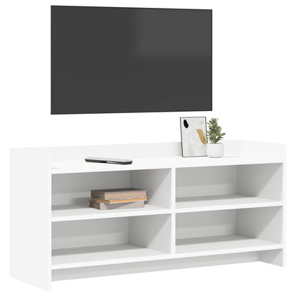 Televizní Skříň 100 X 33 X 47 Cm Bílá Kompozitní Dřevo