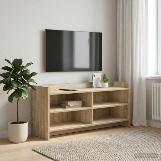 Televizní Skříň 100 X 33 X 47 Cm Dub Sonoma Kompozitní Dřevo