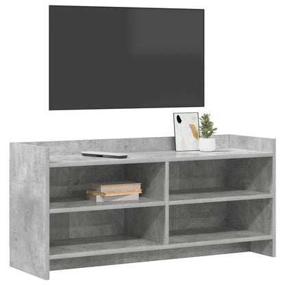 Televizní Skříň 100 X 33 X 47 Cm Betonově Šedá Kompozitní Dřevo