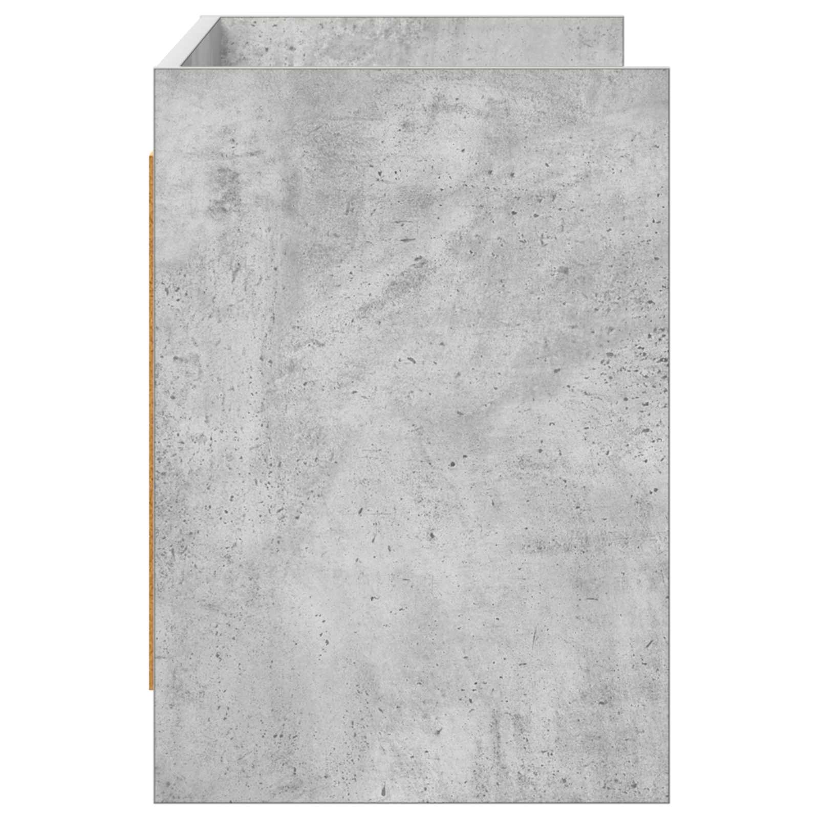 Televizní Skříň 100 X 33 X 47 Cm Betonově Šedá Kompozitní Dřevo