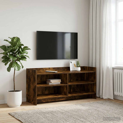 Televizní Skříň 100 X 33 X 47 Cm Kouřový Dub Kompozitní Dřevo