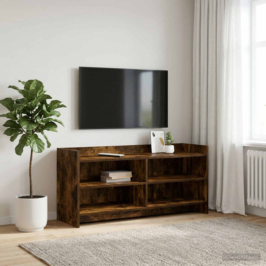 Televizní Skříň 100 X 33 X 47 Cm Kouřový Dub Kompozitní Dřevo