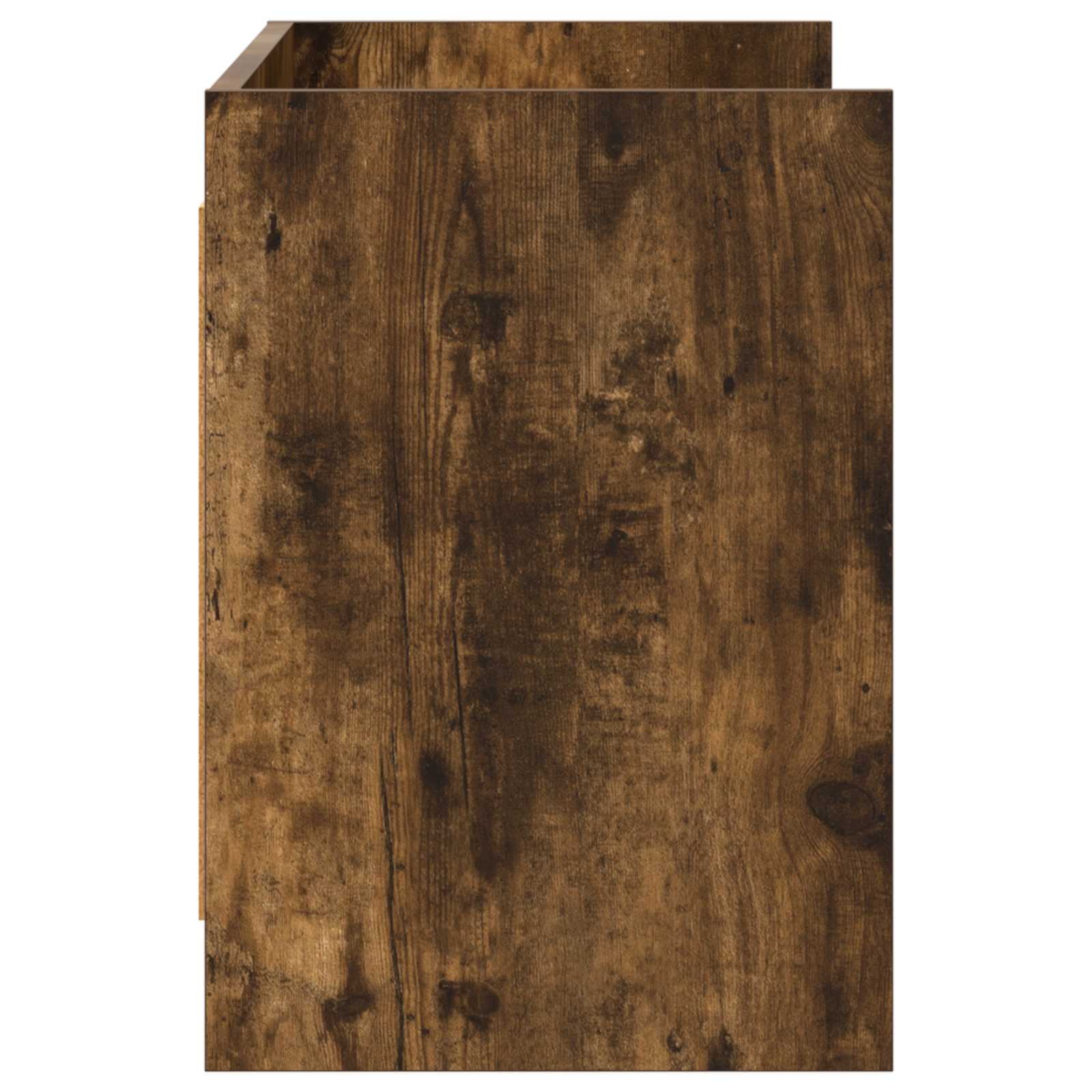 Televizní Skříň 100 X 33 X 47 Cm Kouřový Dub Kompozitní Dřevo