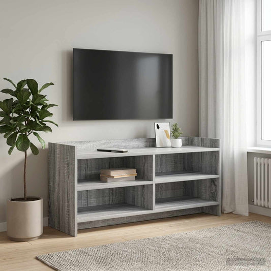 Televizní Skříň 100 X 33 X 47 Cm Šedý Sonoma Kompozitní Dřevo