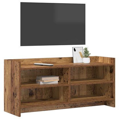 Televizní Skříň 100 X 33 X 47 Cm Staré Dřevo Kompozitní Dřevo