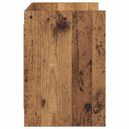 Televizní Skříň 100 X 33 X 47 Cm Staré Dřevo Kompozitní Dřevo