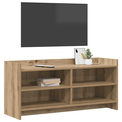 Televizní Skříň 100 X 33 X 47 Cm Dub Artisan Kompozitní Dřevo
