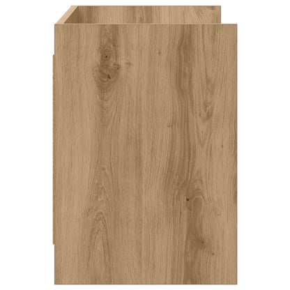 Televizní Skříň 100 X 33 X 47 Cm Dub Artisan Kompozitní Dřevo