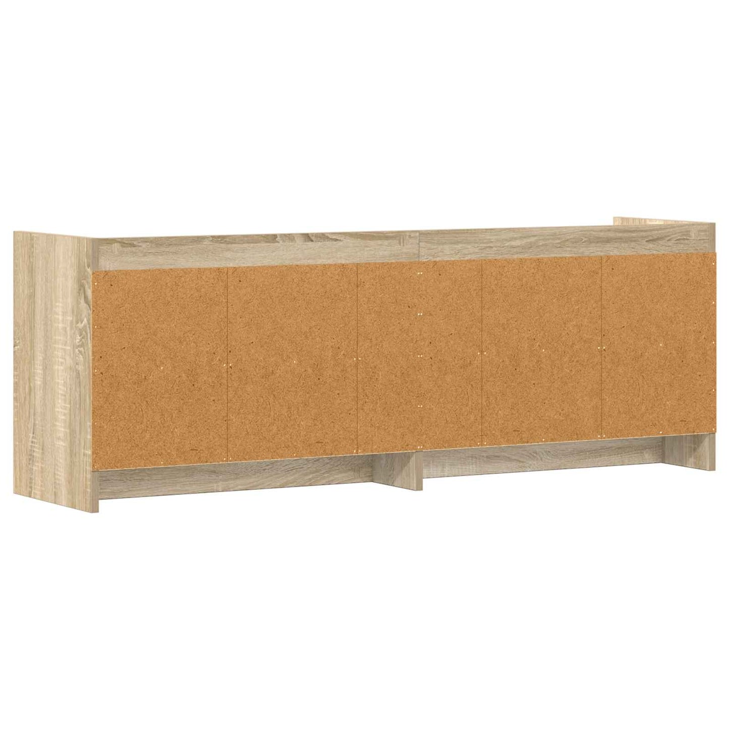 Televizní Skříň 135 X 33 X 47 Cm Dub Sonoma Kompozitní Dřevo