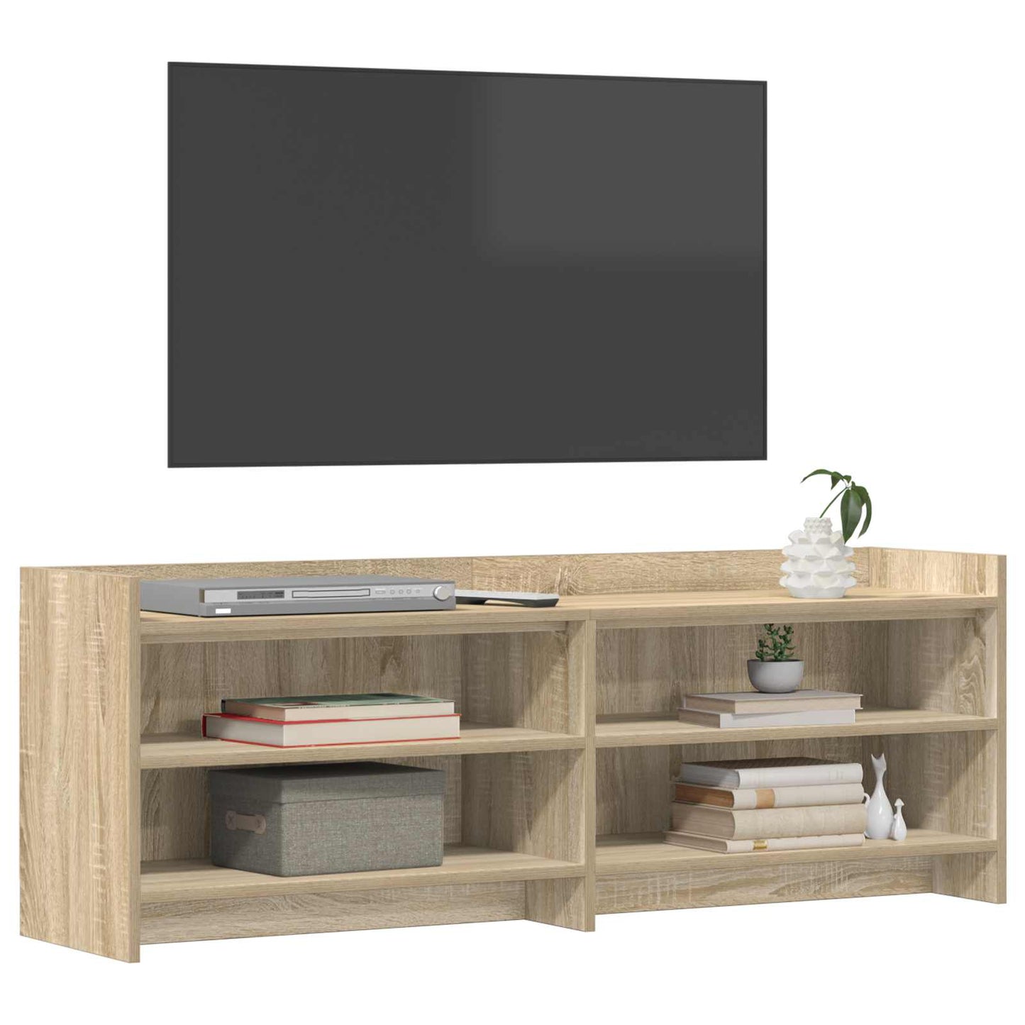 Televizní Skříň 135 X 33 X 47 Cm Dub Sonoma Kompozitní Dřevo