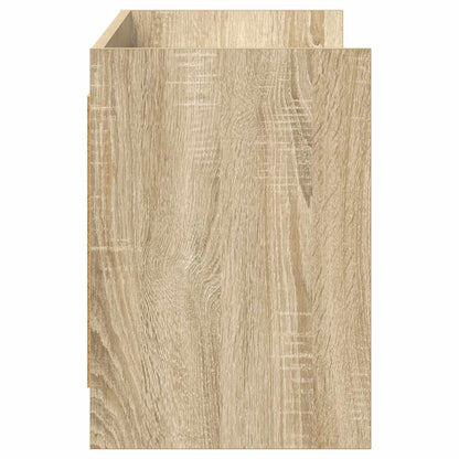 Televizní Skříň 135 X 33 X 47 Cm Dub Sonoma Kompozitní Dřevo