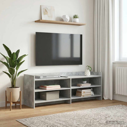 Televizní Skříň 135 X 33 X 47 Cm Betonově Šedá Kompozitní Dřevo