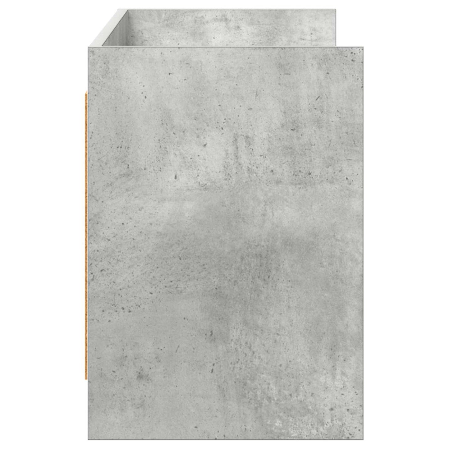 Televizní Skříň 135 X 33 X 47 Cm Betonově Šedá Kompozitní Dřevo