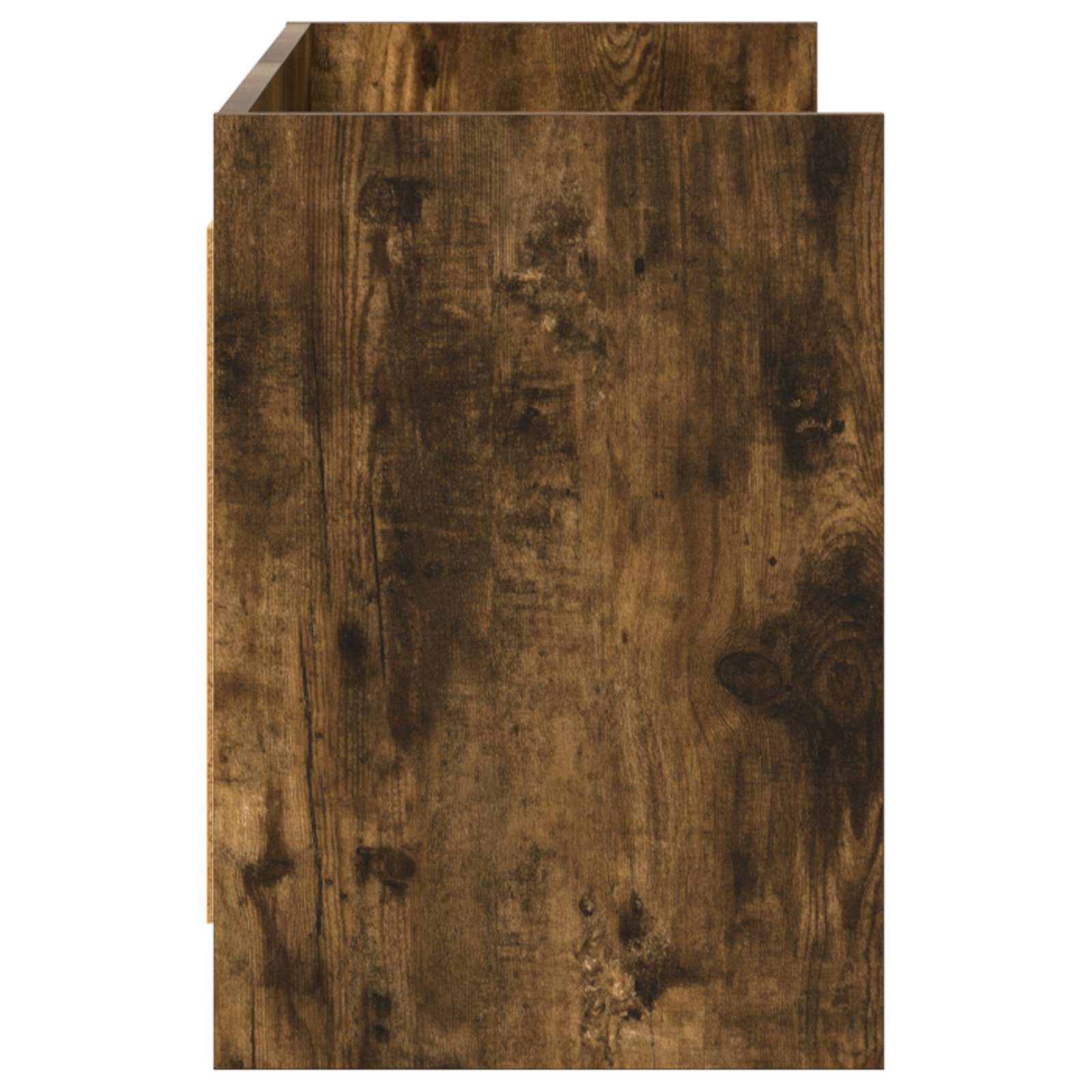 Televizní Skříň 135 X 33 X 47 Cm Kouřový Dub Kompozitní Dřevo