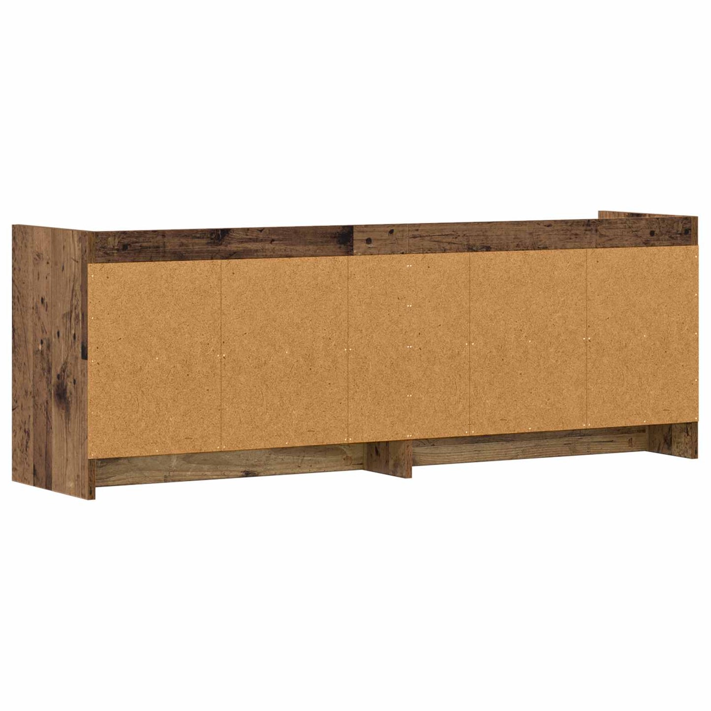 Televizní Skříň 135 X 33 X 47 Cm Staré Dřevo Kompozitní Dřevo