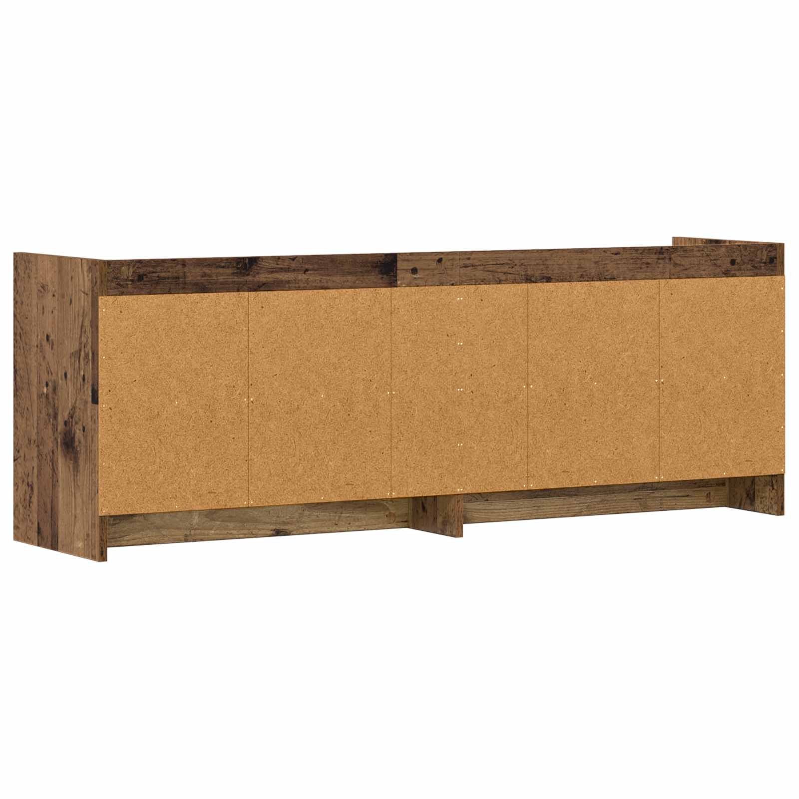 Televizní Skříň 135 X 33 X 47 Cm Staré Dřevo Kompozitní Dřevo