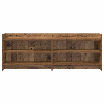 Televizní Skříň 135 X 33 X 47 Cm Staré Dřevo Kompozitní Dřevo