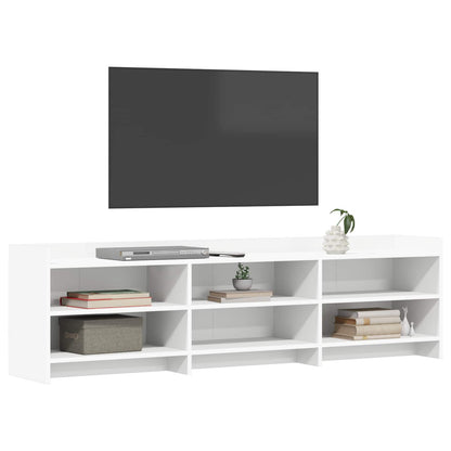 Televizní Skříň 168 X 33 X 47 Cm Bílá Kompozitní Dřevo