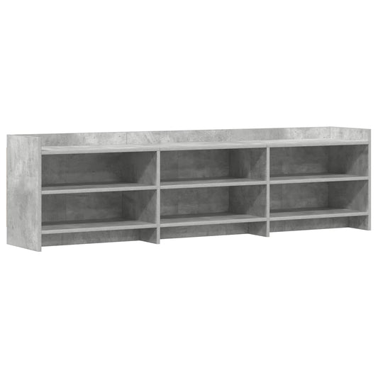 Televizní Skříň 168 X 33 X 47 Cm Betonově Šedá Kompozitní Dřevo