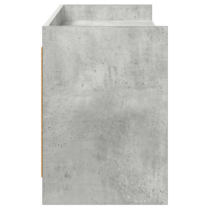 Televizní Skříň 168 X 33 X 47 Cm Betonově Šedá Kompozitní Dřevo