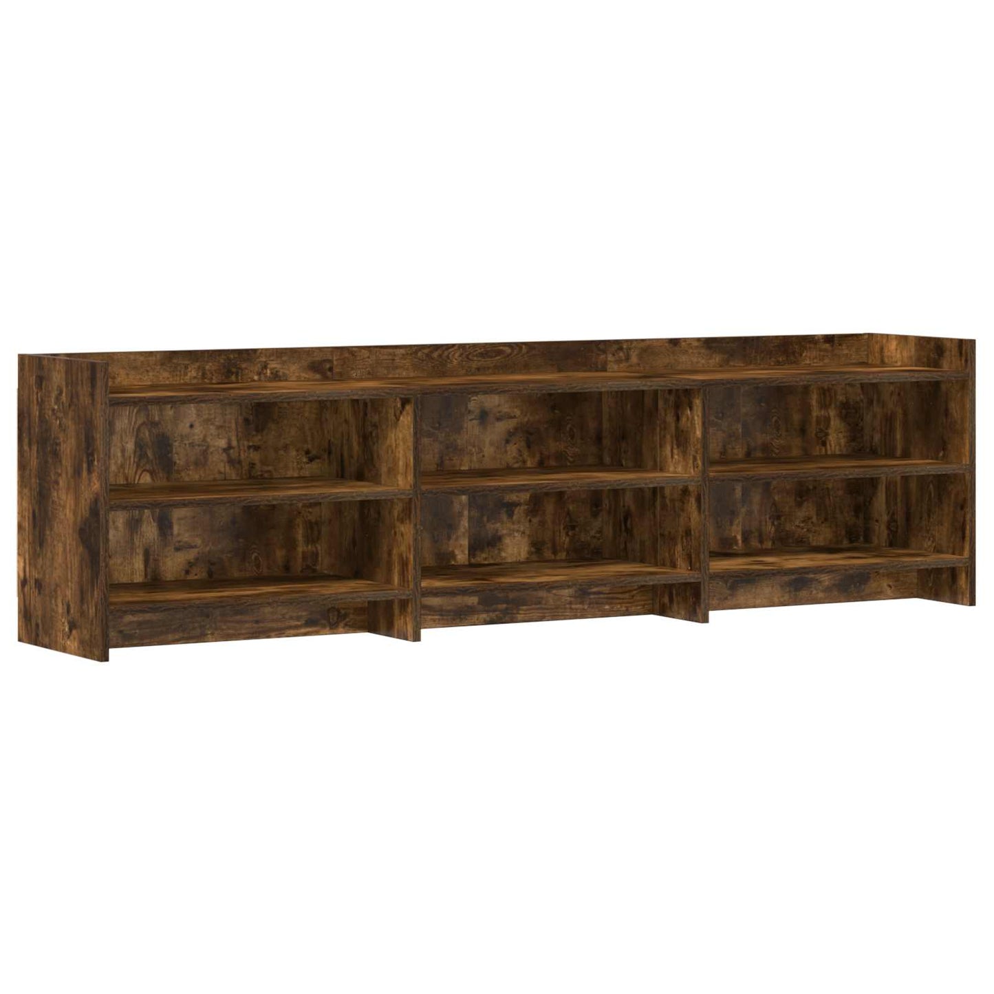 Televizní Skříň 168 X 33 X 47 Cm Kouřový Dub Kompozitní Dřevo