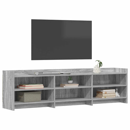 Televizní Skříň 168 X 33 X 47 Cm Šedý Sonoma Kompozitní Dřevo