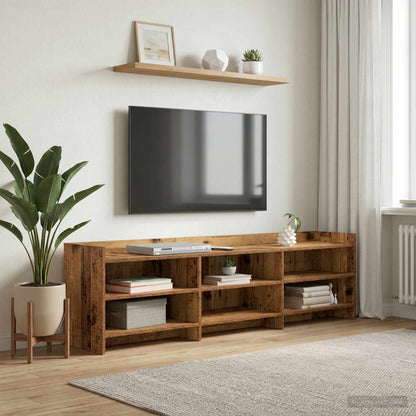 Televizní Skříň 168 X 33 X 47 Cm Staré Dřevo Kompozitní Dřevo