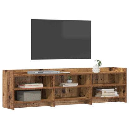 Televizní Skříň 168 X 33 X 47 Cm Staré Dřevo Kompozitní Dřevo