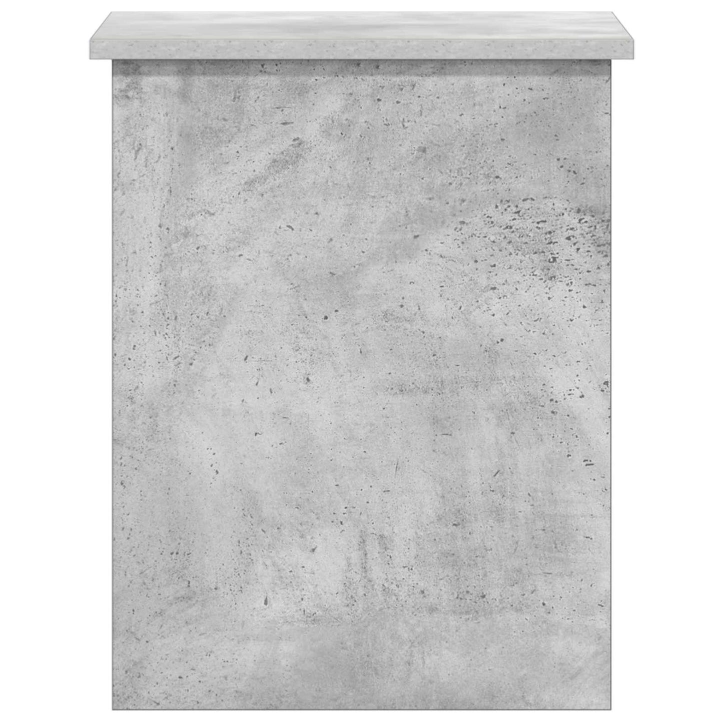 Úložná Truhla Betonově Šedá 40 X 40 X 50 Cm Kompozitní Dřevo