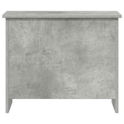 Úložná Truhla Betonově Šedá 60 X 40 X 50 Cm Kompozitní Dřevo