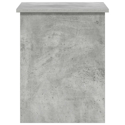 Úložná Truhla Betonově Šedá 60 X 40 X 50 Cm Kompozitní Dřevo