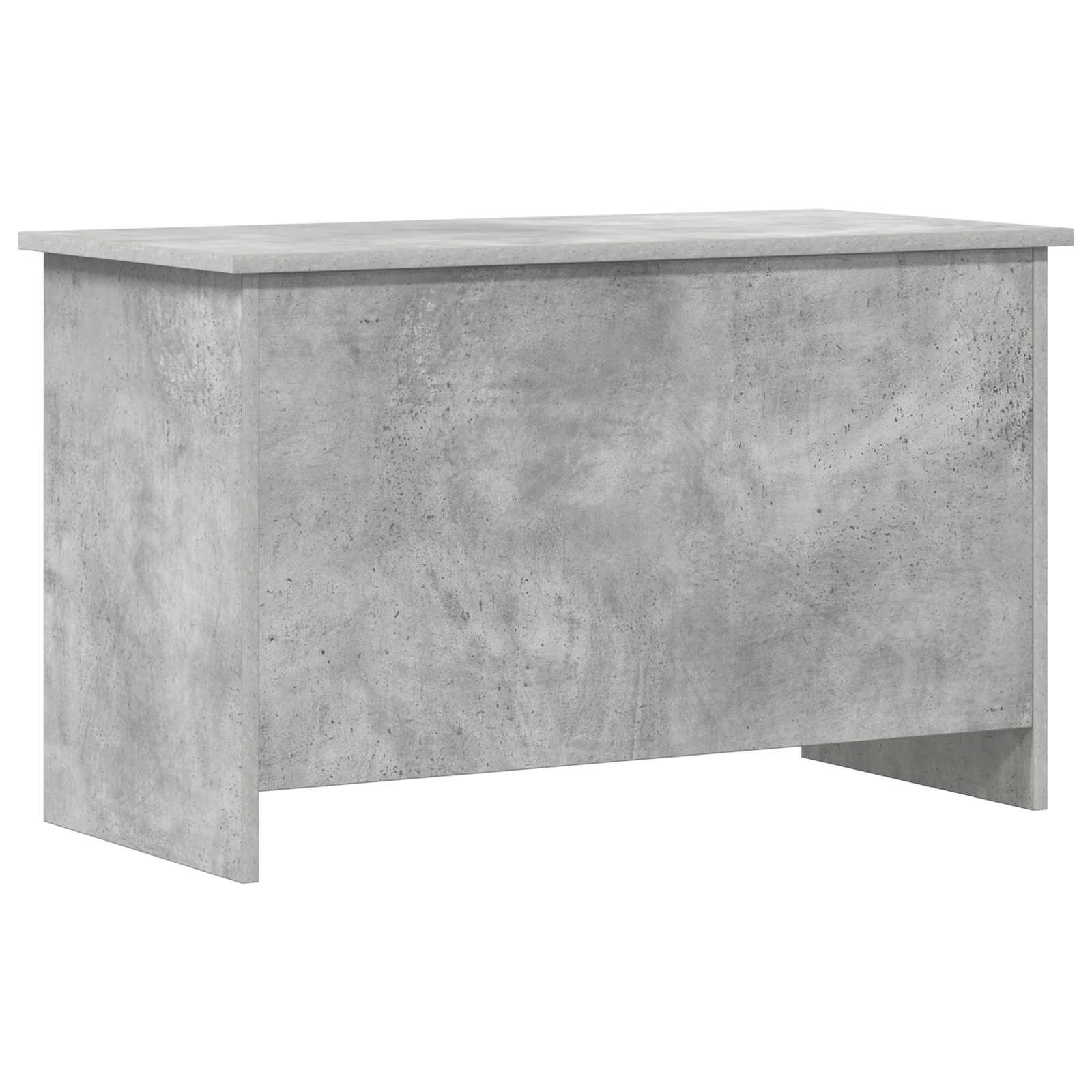 Úložná Truhla Betonově Šedá 80 X 40 X 50 Cm Kompozitní Dřevo