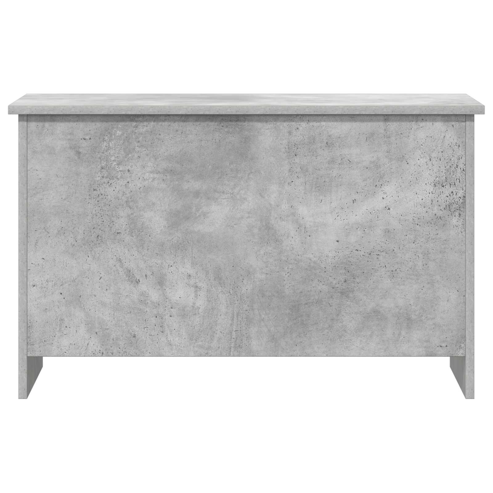 Úložná Truhla Betonově Šedá 80 X 40 X 50 Cm Kompozitní Dřevo