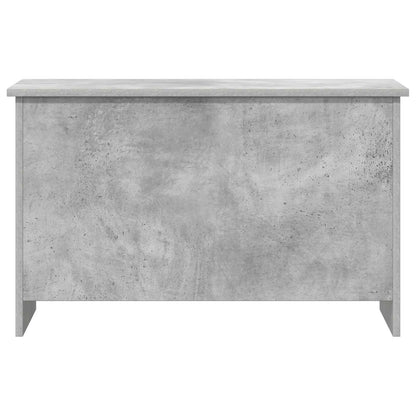 Úložná Truhla Betonově Šedá 80 X 40 X 50 Cm Kompozitní Dřevo