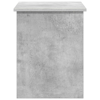 Úložná Truhla Betonově Šedá 80 X 40 X 50 Cm Kompozitní Dřevo