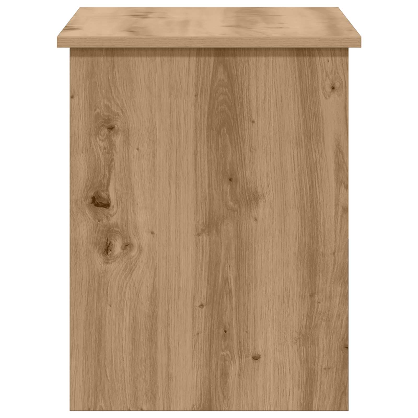 Úložná Truhla Dub Artisan 80 X 40 X 50 Cm Kompozitní Dřevo