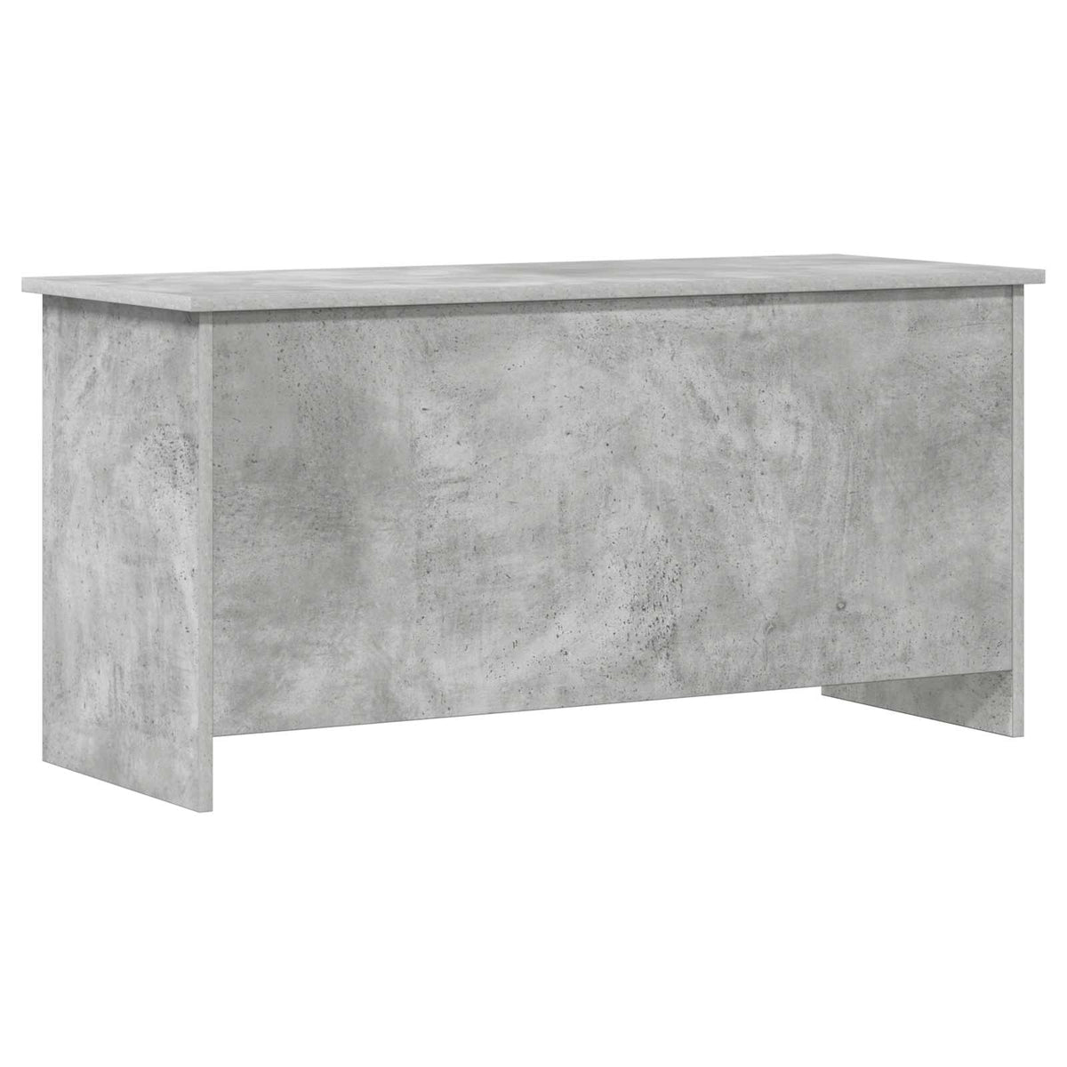 Úložná Truhla Betonově Šedá 100 X 40 X 50 Cm Kompozitní Dřevo