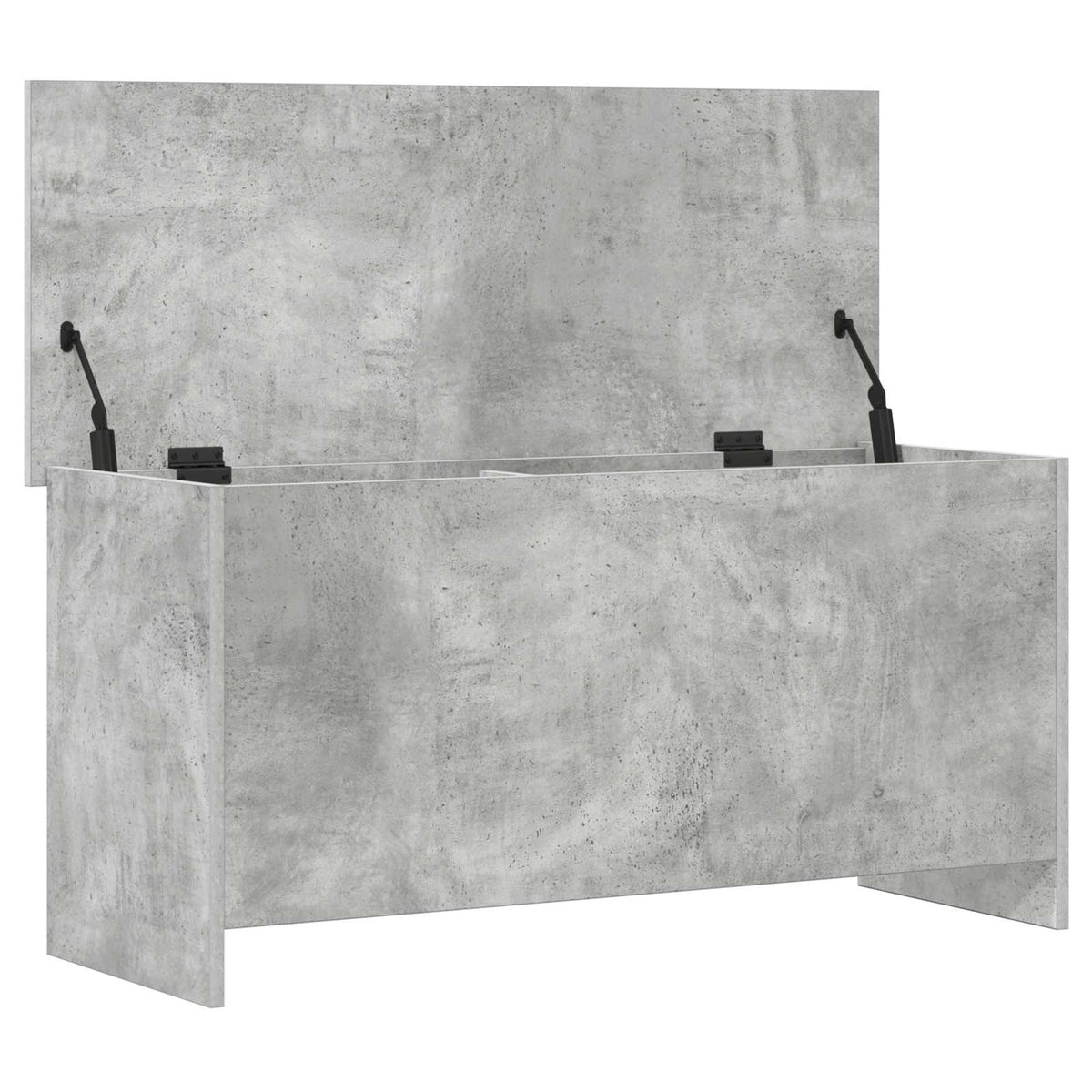 Úložná Truhla Betonově Šedá 100 X 40 X 50 Cm Kompozitní Dřevo