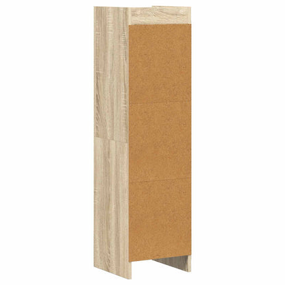 Knihovna Dub Sonoma 30 X 30 X 111 Cm Kompozitní Dřevo