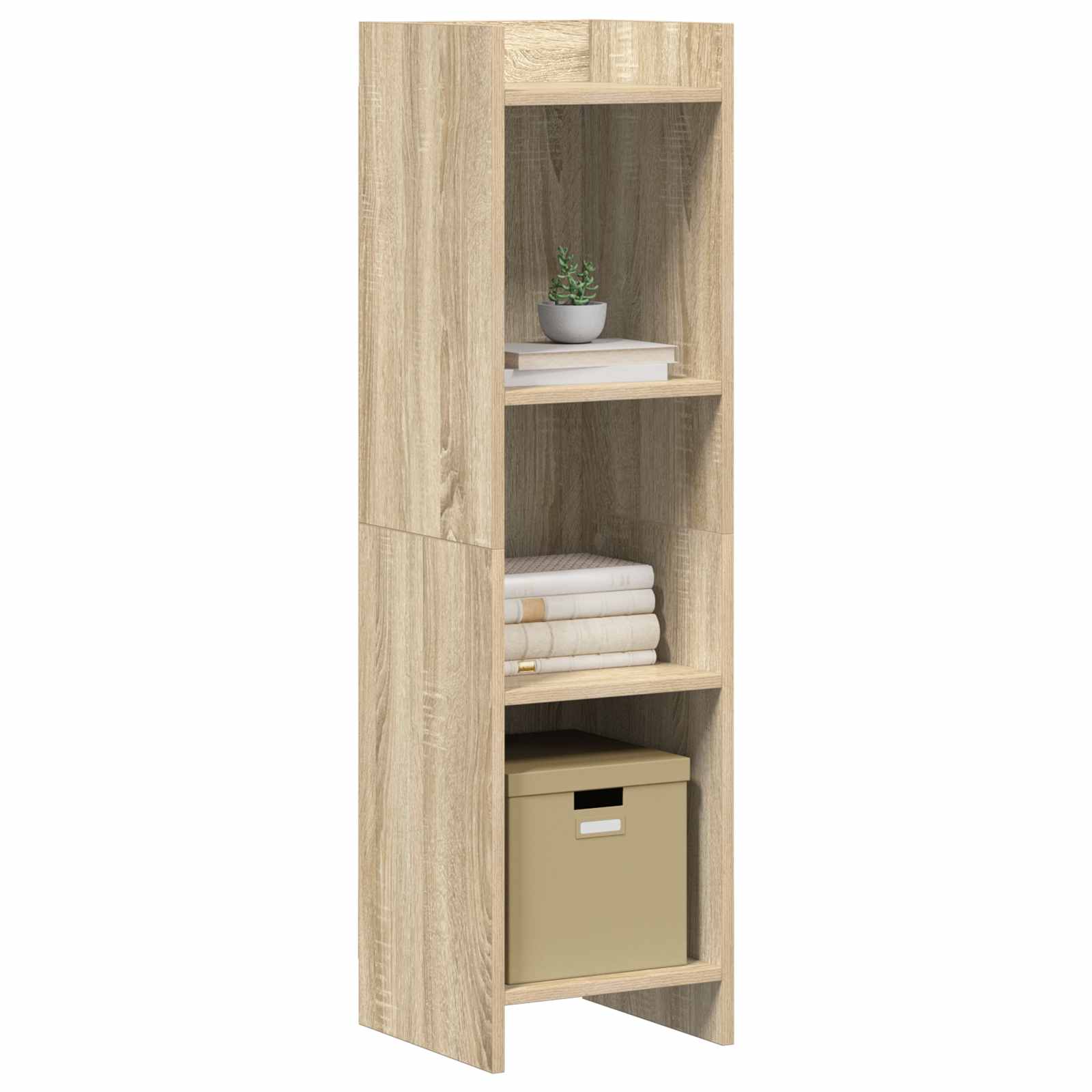 Knihovna Dub Sonoma 30 X 30 X 111 Cm Kompozitní Dřevo