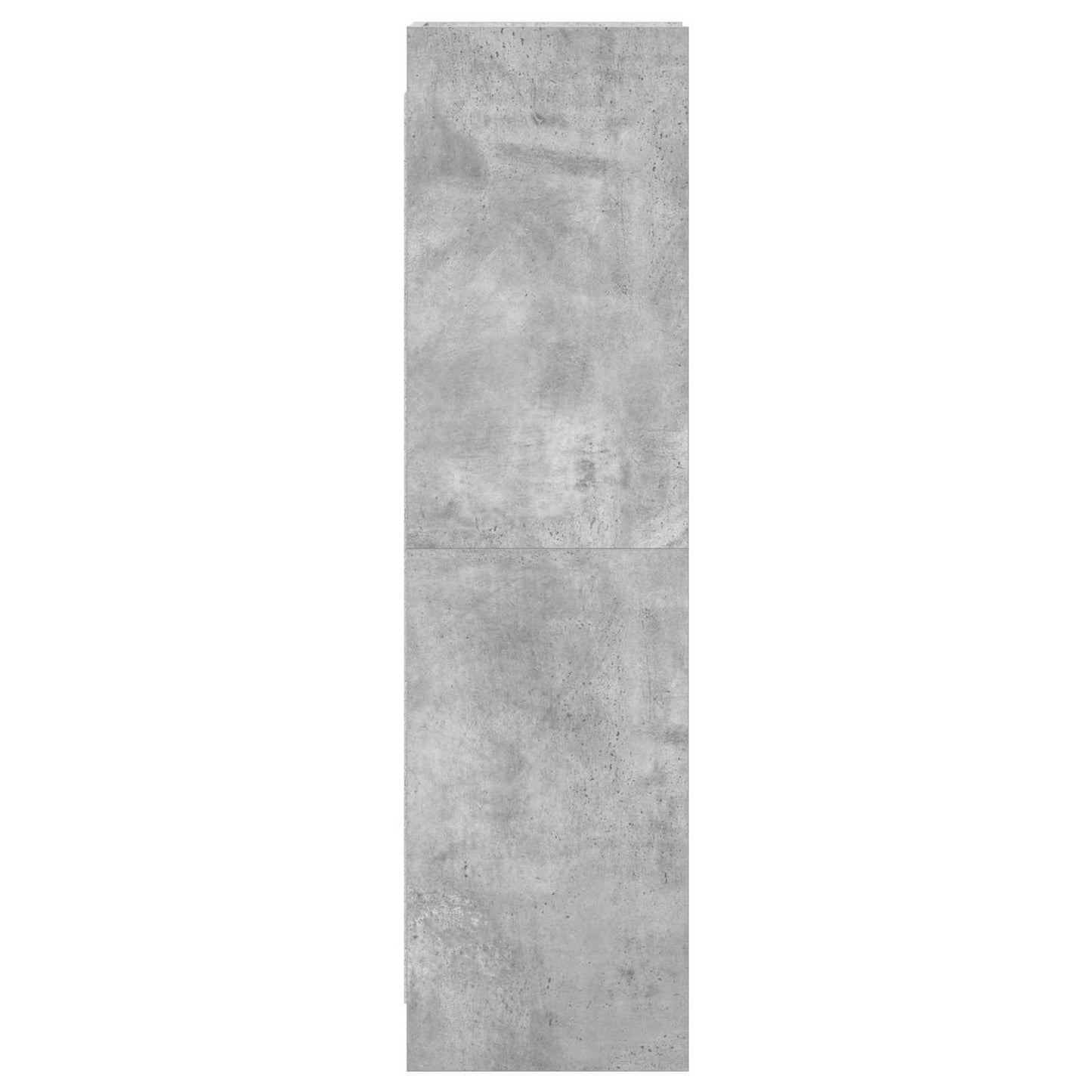 Knihovna Betonově Šedá 30 X 30 X 111 Cm Kompozitní Dřevo