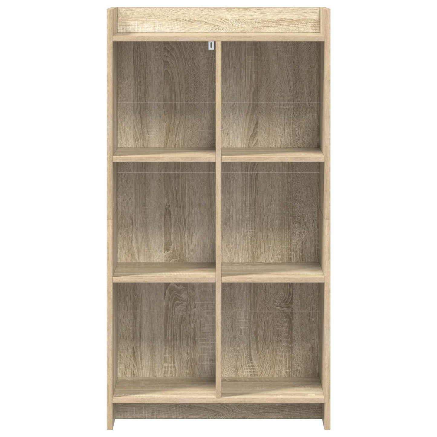 Knihovna Dub Sonoma 59 X 30 X 111 Cm Kompozitní Dřevo