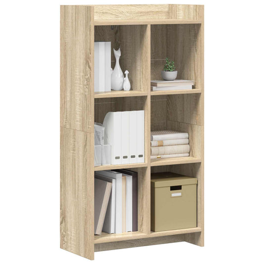 Knihovna Dub Sonoma 59 X 30 X 111 Cm Kompozitní Dřevo
